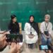 Ketua Umum Celebes Conservation Center (Triple C), Fingky (ujung kanan)