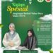 Pamflet kegiatan Safari Dakwah yang diselenggarakan BKMM Kendari, Kolaborasi IWK Bone Sultra