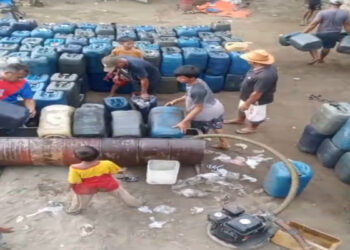 Aktivitas PT Rinjani mengumpul Solar Subsidi yang kemudian dijual ke perusahaan tambang