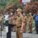 Bupati Konut, Ikbar pimpim apel gabungan di halaman Kantor Bupati Konut