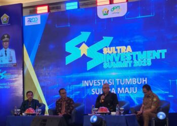 PT Ifishdeco saat berbagi pengalaman terkait pajak pada acara Sultra Investment Summit 2025