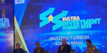 PT Ifishdeco saat berbagi pengalaman terkait pajak pada acara Sultra Investment Summit 2025