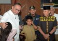 Sekjen Kemensos didampingi Gubernur Sultra dan Wakil Wali Kota Kendari di Aula BLK Kendari