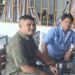 Ketua Garpem Sultra, Aksan dan Ketua AKAR Sultra, Eko Rama