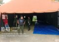 Pemkot Kendari bangun tenda pengungsian di lokasi banjir Kali Wanggu