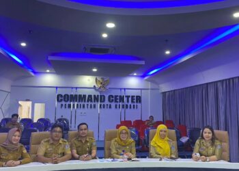 Pemkot Kendari zoom meeting bersama Kementerian Perumahan dan Kawasan Permukiman
