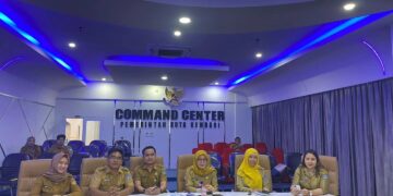 Pemkot Kendari zoom meeting bersama Kementerian Perumahan dan Kawasan Permukiman