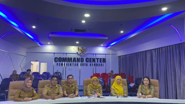 Pemkot Kendari zoom meeting bersama Kementerian Perumahan dan Kawasan Permukiman