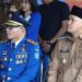 Wakil Wali Kota Kendari, Sudirman bersama Kadis Damkar Kendari, Junaidin Umar