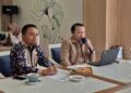 Kepala Cabang BPJS Kesehatan Kendari, Rinaldi Wibisono memaparkan persentase JKN di Kota Kendari
