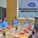 Wali Kota dan Wakil Wali Kota Kendari disambut langsung oleh Kepala Perwakilan BPKP Provinsi Sultra, Harry Bowo beserta jajaran