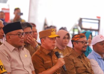 Gubernur Sultra, Mayjen TNI (Purn) Andi Sumangerukka, mengikuti secara virtual peluncuran 80.000 Koperasi Desa/Kelurahan Merah Putih (Kopdes/Kel)
