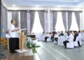 Gubernur Sultra saat membuka Rakor