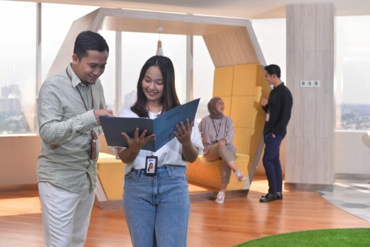 Ilustrasi aktivitas Kantor Pusat BRI Life