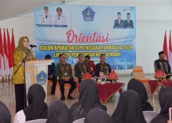 Wali Kota Kendari Buka Orientasi 468 CASN, Tegaskan Jaga Integritas