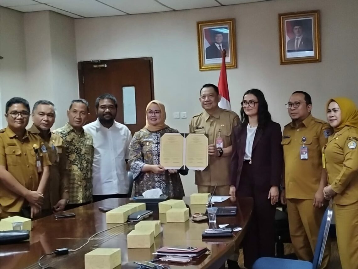Wali Kota Kendari usai resmi menandatangani LoI bersama Pemerintah La Rochelle Prancis