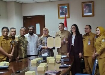 Wali Kota Kendari usai resmi menandatangani LoI bersama Pemerintah La Rochelle Prancis