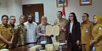 Wali Kota Kendari usai resmi menandatangani LoI bersama Pemerintah La Rochelle Prancis