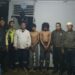 Pelaku pencurian saat diamankan Polres Kolaka