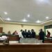 Suasana sidang di PN Tipikor Kendari yang sempat memanas akibat penyataan Nahwa Umar