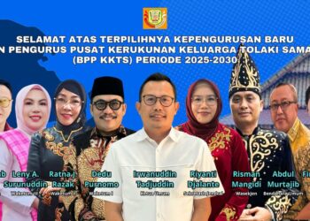 Susunan kepengurusan baru BPP KKTS periode 2025-2030