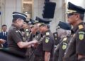 Jaksa Agung, ST Burhanuddin saat melantik sejumlah Kajati dan Pejabat Eselon II