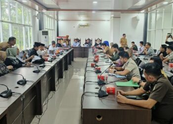 Suasana RDP di DPRD Provinsi Sulawesi Tenggara (Sultra)