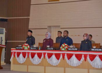 Rapat paripurna DPRD Kota Kendari