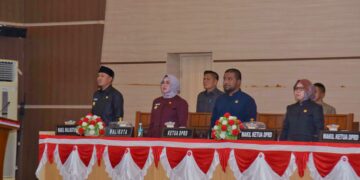 Rapat paripurna DPRD Kota Kendari