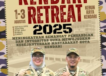 Retret akan dilaksanakan selama 3 hari di Kebun Raya Kendari
