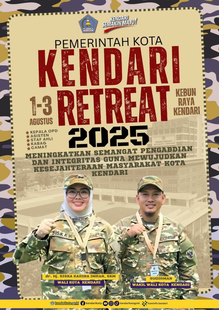 Retret akan dilaksanakan selama 3 hari di Kebun Raya Kendari