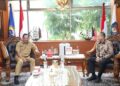 Gubernur Sultra saat audiensi dengan Mendagri di Jakarta