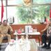 Gubernur Sultra saat audiensi dengan Mendagri di Jakarta