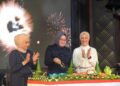 Pemotongan tumpeng oleh Wali Kota Kendari, Siska Karina Imran sekaligus meresmikan Maimo Cafe & Bistro