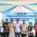 Gerakan Pangan Murah serentak nasional yang dilaksanakan di Kantor Camat Kadia