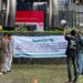 AMPUH Sultra saat aksi di depan Kantor KPK RI di Jakarta