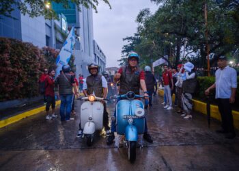 Launching QRIS Jelajah Budaya Indonesia (QJI) Provinsi Sultra, diawali dengan vespa tour edukatif dengan rute Claro – Jembatan Bahtera Mas – MTQ – Masjid Al Alam bersama komunitas Vespa Kota Kendari dan perwakilan peserta QJI Sultra