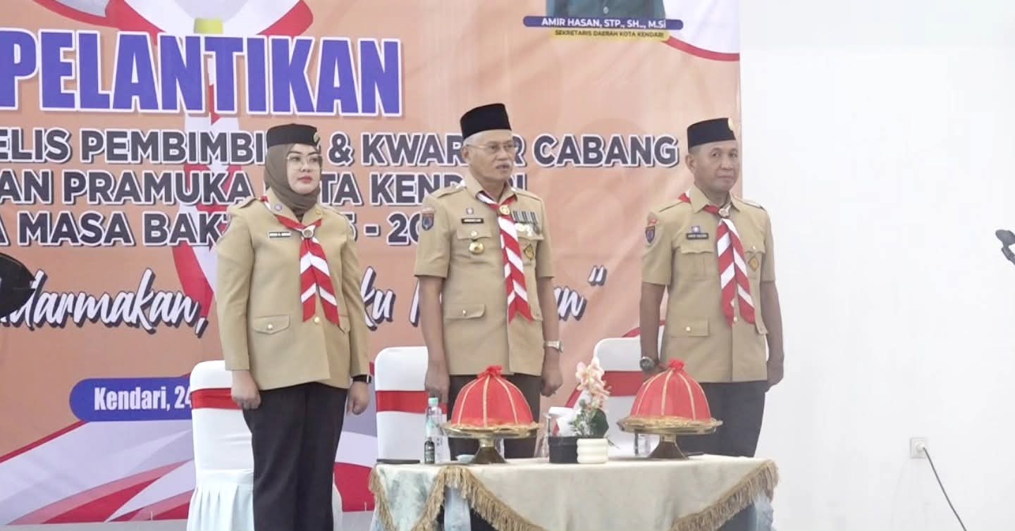 Pelantikan Kwarcab, Wali Kota Kendari: Pramuka Berperan Penting Bentuk Generasi Muda 11 Pelantikan Kwarcab, Wali Kota Kendari: Pramuka Berperan Penting Bentuk Generasi Muda
