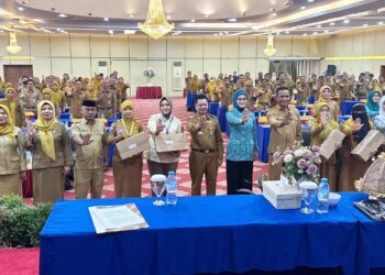 Rapat Tim Percepatan Penurunan Stunting (TPPS) Tingkat Kota Kendari, di Hotel Zahra Kendari