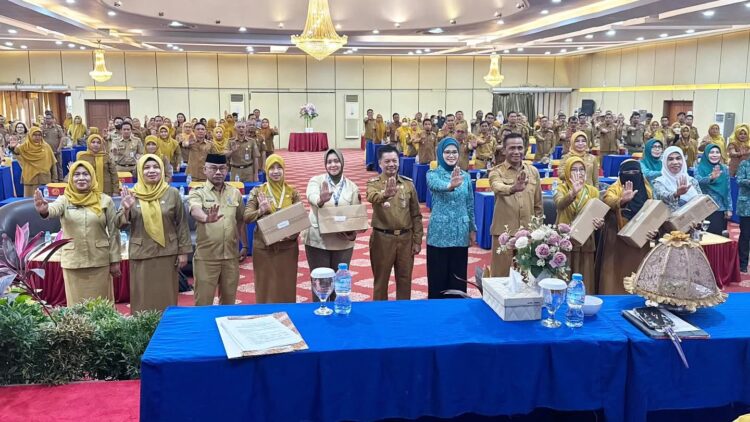 Rapat Tim Percepatan Penurunan Stunting (TPPS) Tingkat Kota Kendari, di Hotel Zahra Kendari