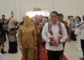 Wali Kota Kendari, Siska Karina Imran mendampingi Kunker Menkraf meninjau SRMP 25 Kendari