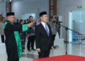 Ichsan Porosi, S.T., M.P.T. saat dilantik sebagai Penjabat (Pj) Sekda Konsel