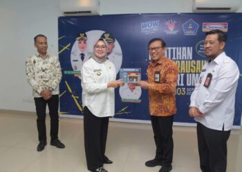 Wali Kota Kendari, Siska Karina Imran jalin kerja sama dengan ritel modern salah satunya Indomaret