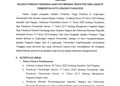 Pengumuman seleksi terbuka JPTP