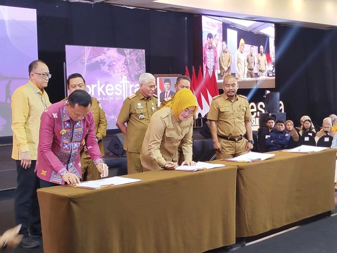 Wali Kota Kendari, Siska Karina Imran menandatangani kerja sama antar daerah