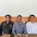 Kuasa hukum pemilik lahan Beddu Karim usai melaporkan PT OSS di Polda Sultra