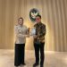 Wali Kota Kendari, Siska Karina Imran bersama Menkes RI, Budi Gunadi Sadikin