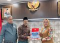 Wali Kota Kendari Siska Karina Imran saat bertemu Menteri Sosial (Mensos) Saifullah Yusuf atau Gus Ipul dan Wamensos Agus Jabo Priyono di Jakarta