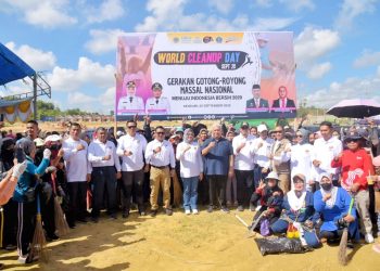 Pemkot Kendari suskes melaksanakan kegiatan World Celanup Day