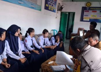Sejumlah pelajar SMP di Sultra yang diduga pesta sabu menggunakan sinte atau tembakau gorila